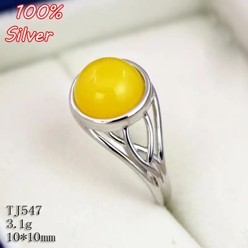 sterling silver ring mountings for cabochons