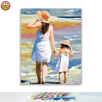 diy oil painting by numbers art paint by number Mother and child by the sea seascape illustration bedroom decoration painting
diy oil painting by numbers art paint by number Mother and child by the sea seascape illustration bedroom decoration painting