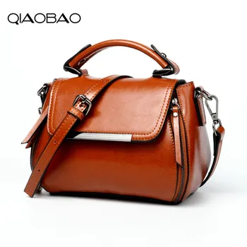QIAOBAO Fashion Women Messenger Bag Quality Real Cowhide Leather Women's Flap Bag Strap Female Shoulder Bag Lay Crossbody Bags
QIAOBAO Fashion Women Messenger Bag Quality Real Cowhide Leather Women's Flap Bag Strap Female Shoulder Bag Lay Crossbody Bags