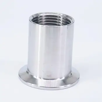 3/4" BSPT Female x 1.5" Tri Clamp 304 Stainless Steel Pipe Fitting Connector For Homebrew
3/4" BSPT Female x 1.5" Tri Clamp 304 Stainless Steel Pipe Fitting Connector For Homebrew