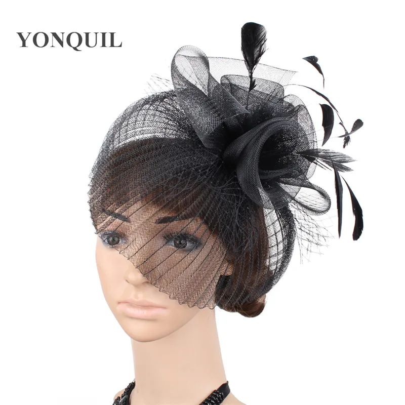 Элегантное женское черное Сетчатое Оптовая Продажа Шляпы свадебные женские вечерние брак перья аксессуары для волос, Детская мода, повязка на голову, повязка на голову, SYF476
Элегантное женское черное Сетчатое Оптовая Продажа Шляпы свадебные женские вечерние брак перья аксессуары для волос, Детская мода, повязка на голову, повязка на голову, SYF476