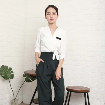 Korean Style Beauty Salon Uniform Beautician Clothes Scrubs Medical Uniforms Women Massage Clothing Beautician Uniform DD2063
Korean Style Beauty Salon Uniform Beautician Clothes Scrubs Medical Uniforms Women Massage Clothing Beautician Uniform DD2063