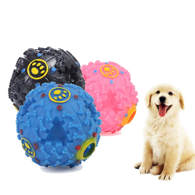 Interactive Food Dispenser Ball for Puppy Dog Cat Silicone Making Sound Pet Dog Chew toy Teeth Cleaning 3 Colors
Interactive Food Dispenser Ball for Puppy Dog Cat Silicone Making Sound Pet Dog Chew toy Teeth Cleaning 3 Colors