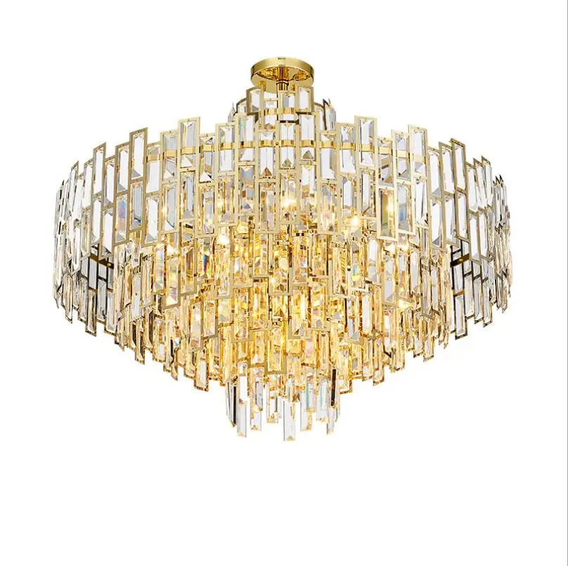 Manggic Luxury Crystal chandelier Gold Hanging Chandelier Room Lamp Living Room Europe House Lighting LED Lamp E14
Manggic Luxury Crystal chandelier Gold Hanging Chandelier Room Lamp Living Room Europe House Lighting LED Lamp E14