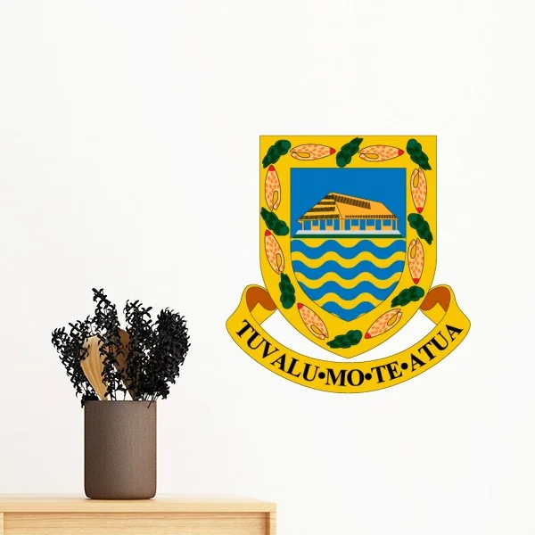 Tuvalu Oceania National Emblem Removable Wall Sticker Art Decals Mural DIY Wallpaper for Room Decal
Tuvalu Oceania National Emblem Removable Wall Sticker Art Decals Mural DIY Wallpaper for Room Decal