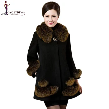 Middle-aged Women Jacket Autumn Winter Ladies Woolen Outerwear Mediun long section Fur collar Coat Slim Thickening Jacket DD460
Middle-aged Women Jacket Autumn Winter Ladies Woolen Outerwear Mediun long section Fur collar Coat Slim Thickening Jacket DD460