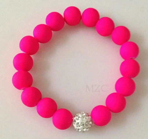 10mm 4Piece/lot Mix Neon Fluorescence Candy Color Stretch Elastic line Crystal Ball bead Bracelets men women l53 Gift
10mm 4Piece/lot Mix Neon Fluorescence Candy Color Stretch Elastic line Crystal Ball bead Bracelets men women l53 Gift