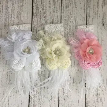 Wholesale Girl Hair Band Chiffon Lace Rhinestone Feather Rose Flower Fashion Hair Accessories Photograph props Baby Gifts E15612
Wholesale Girl Hair Band Chiffon Lace Rhinestone Feather Rose Flower Fashion Hair Accessories Photograph props Baby Gifts E15612