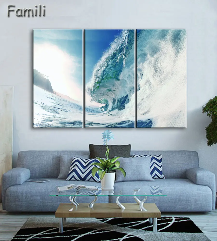 3Pcs/set Frameless Wall Picture For Room Canvas Painting Waves Posters And Prints Christmas Pictures Decoration Wall Art
3Pcs/set Frameless Wall Picture For Room Canvas Painting Waves Posters And Prints Christmas Pictures Decoration Wall Art