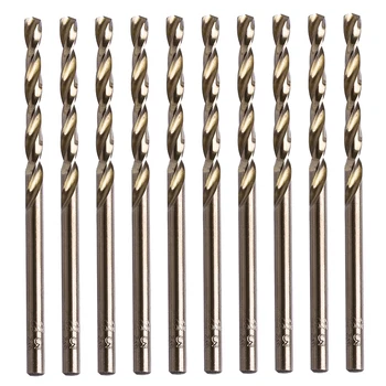10Pcs 1-5mm M35 Round Shank HSS-Co Cobalt Twist Drill Spiral Drill Bit High Quality
10Pcs 1-5mm M35 Round Shank HSS-Co Cobalt Twist Drill Spiral Drill Bit High Quality