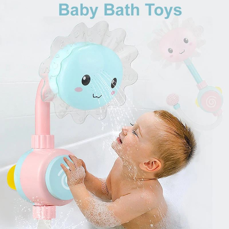 Baby Bath Toy Sunflower Showers Faucet Suckers Spray Bathtub Bathroom Water Toys For Children
Baby Bath Toy Sunflower Showers Faucet Suckers Spray Bathtub Bathroom Water Toys For Children