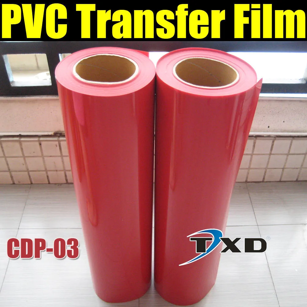 CDP-03 RED PVC transfer vinyl for fabric top quality with size:0.5x25m per roll by free shipping
CDP-03 RED PVC transfer vinyl for fabric top quality with size:0.5x25m per roll by free shipping