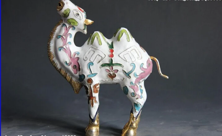 Collectible bronze lion statue S0031 China Folk Bronze Copper Cloisonne Filigree enamel Gild Lucky llama Camel Statue
Collectible bronze lion statue S0031 China Folk Bronze Copper Cloisonne Filigree enamel Gild Lucky llama Camel Statue