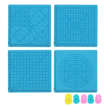 3D Printing Pen Design Mat Soft Silicone Copy Templates with Basic Shapes Extra Silicone Finger Caps Great 3D Pen Drawing Tools
3D Printing Pen Design Mat Soft Silicone Copy Templates with Basic Shapes Extra Silicone Finger Caps Great 3D Pen Drawing Tools