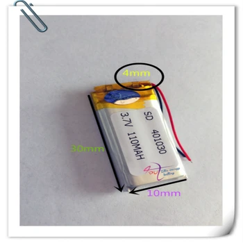 wholesale 10 pcs 3.7V 110mAh 401030 Lithium Polymer LiPo Rechargeable Battery For DIY Mp3 MP4 MP5 GPS bluetooth toy game
wholesale 10 pcs 3.7V 110mAh 401030 Lithium Polymer LiPo Rechargeable Battery For DIY Mp3 MP4 MP5 GPS bluetooth toy game