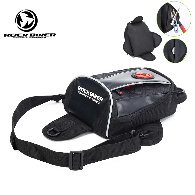 ROCK BIKER MOTO Tank Bag Motorcycle Luggage Bags Oxford Magnetic Oil Fuel Tank Bag Fixed Straps PU Leather Shoulder Backpack Box
ROCK BIKER MOTO Tank Bag Motorcycle Luggage Bags Oxford Magnetic Oil Fuel Tank Bag Fixed Straps PU Leather Shoulder Backpack Box