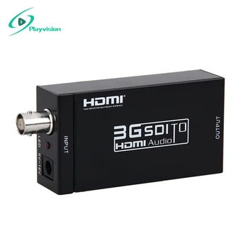 Playvision 3G SDI to HDMI Converter Allows SD-SDI HD-SDI and 3G-SDI Signals to Be Shown on HDMI HD Equipment Black Colors
Playvision 3G SDI to HDMI Converter Allows SD-SDI HD-SDI and 3G-SDI Signals to Be Shown on HDMI HD Equipment Black Colors