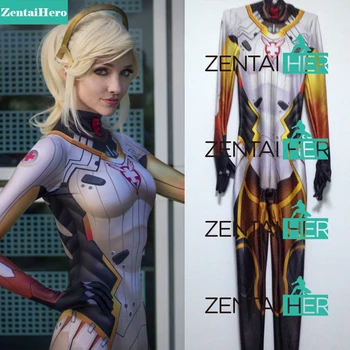 ZentaiHero 3D Print Mercy D.Va Suit Mercy Costume D.VA skin concept Mercy Game Costume Halloween Lycra Mercy Dva Cosplay Costume
ZentaiHero 3D Print Mercy D.Va Suit Mercy Costume D.VA skin concept Mercy Game Costume Halloween Lycra Mercy Dva Cosplay Costume