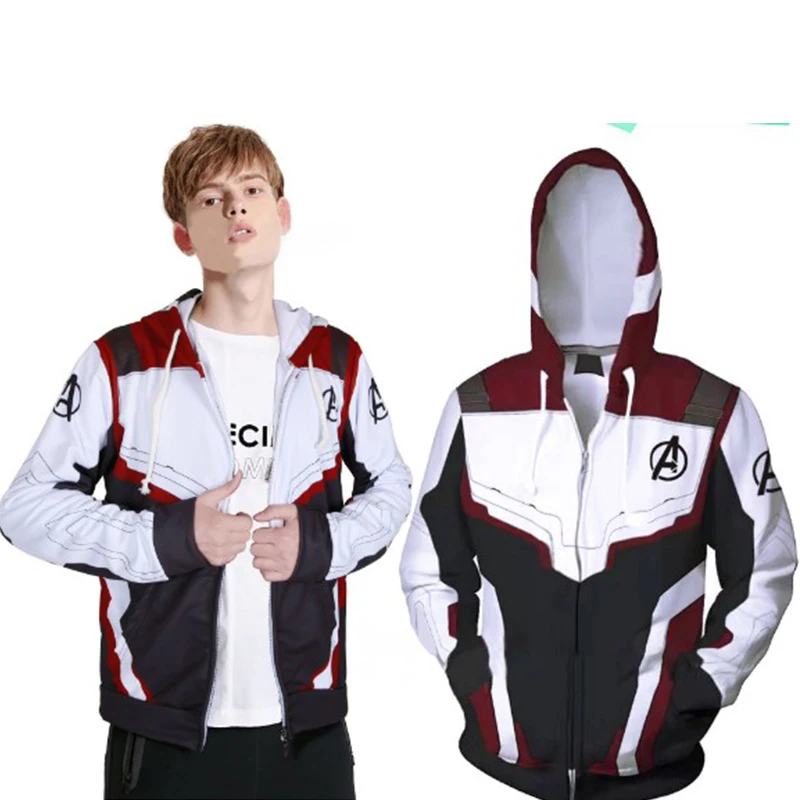 Cosplay Avengers End game Quantum Realm Sweatshirt Jacket Advanced Tech Costumes t shirts Game Hood Superhero Hoodies mens kids
Cosplay Avengers End game Quantum Realm Sweatshirt Jacket Advanced Tech Costumes t shirts Game Hood Superhero Hoodies mens kids