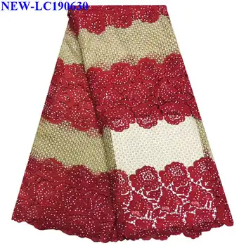 High Quality African Guipure Cord Lace Fabric Red color embroidered Nigeria soluble Water Lace Fabric For Wedding dressVFS03
High Quality African Guipure Cord Lace Fabric Red color embroidered Nigeria soluble Water Lace Fabric For Wedding dressVFS03