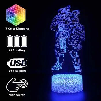 Luminous toys 3D illusion Led Lamp Apex Legends Action Figure Night Light Protector For Kids Present APEX toys For Gamers
Luminous toys 3D illusion Led Lamp Apex Legends Action Figure Night Light Protector For Kids Present APEX toys For Gamers