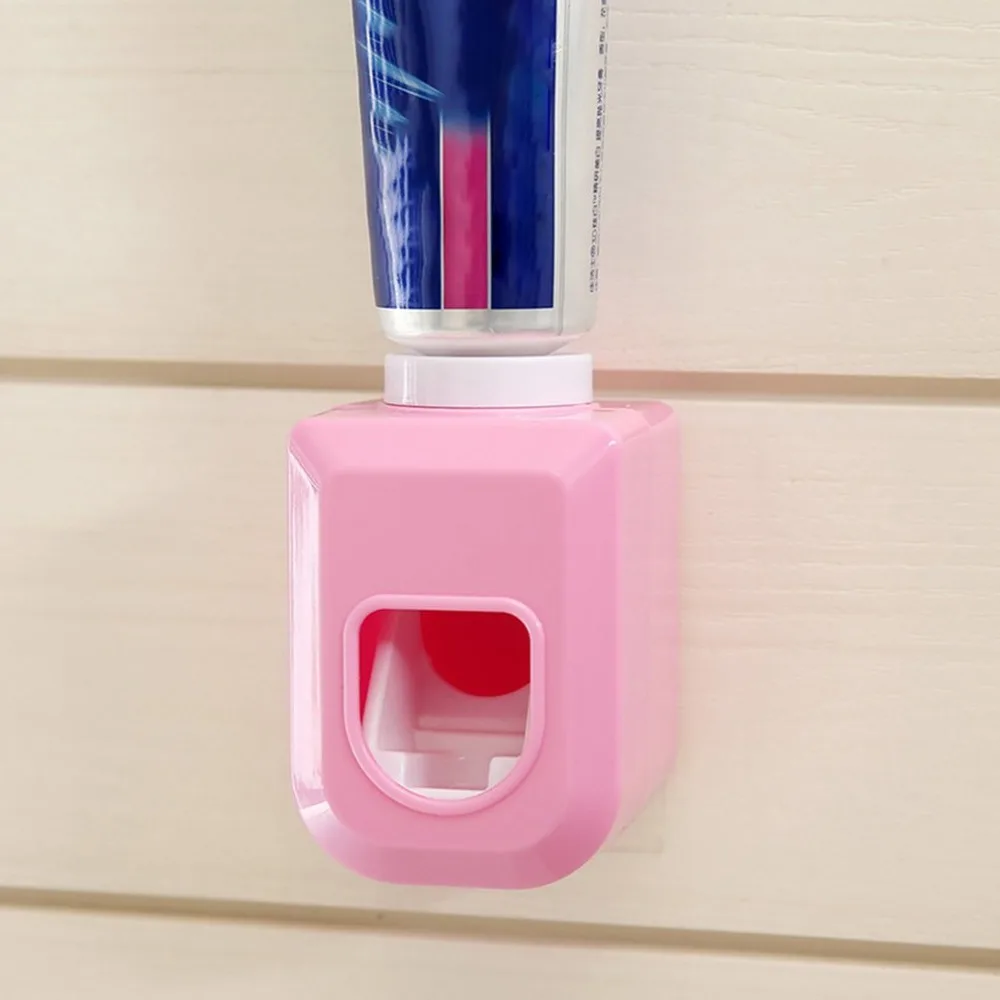 Automatic Toothpaste Dispenser Self Adhesive Wall Mount Stand Toothpaste Squeezer Dust-proof Kit for Washroom Bathroom
Automatic Toothpaste Dispenser Self Adhesive Wall Mount Stand Toothpaste Squeezer Dust-proof Kit for Washroom Bathroom