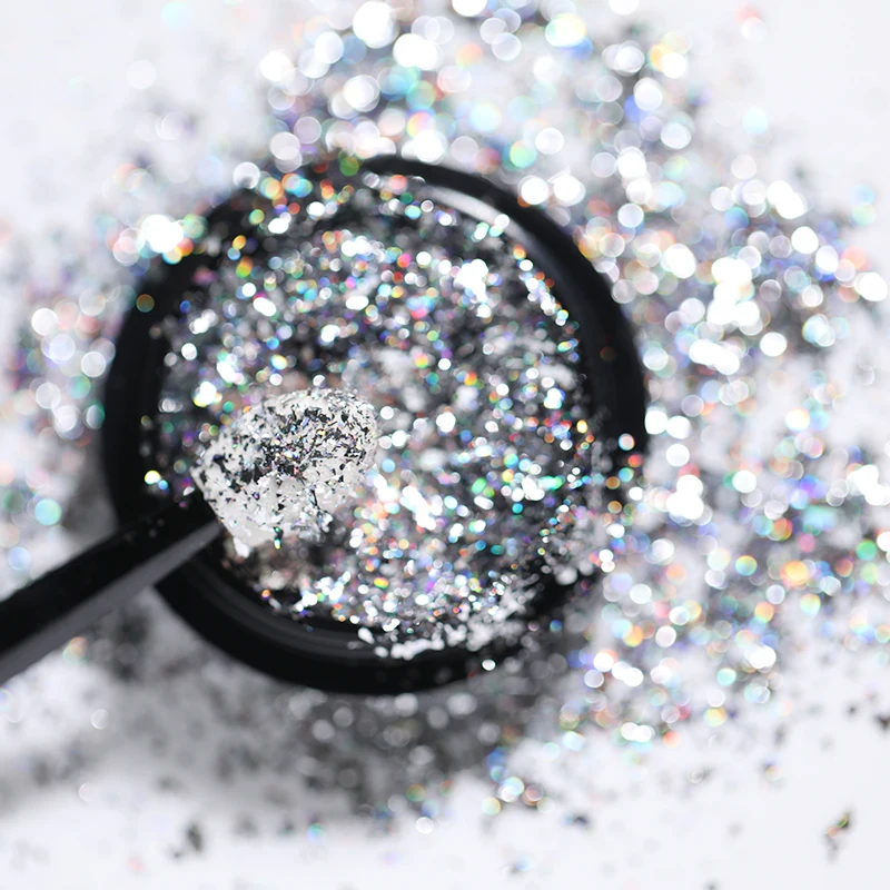 Mirror Nail Powder Holographic Rainbow Powder Manicure Nail Art Chrome Glitter DIY Manicure Decorations
Mirror Nail Powder Holographic Rainbow Powder Manicure Nail Art Chrome Glitter DIY Manicure Decorations