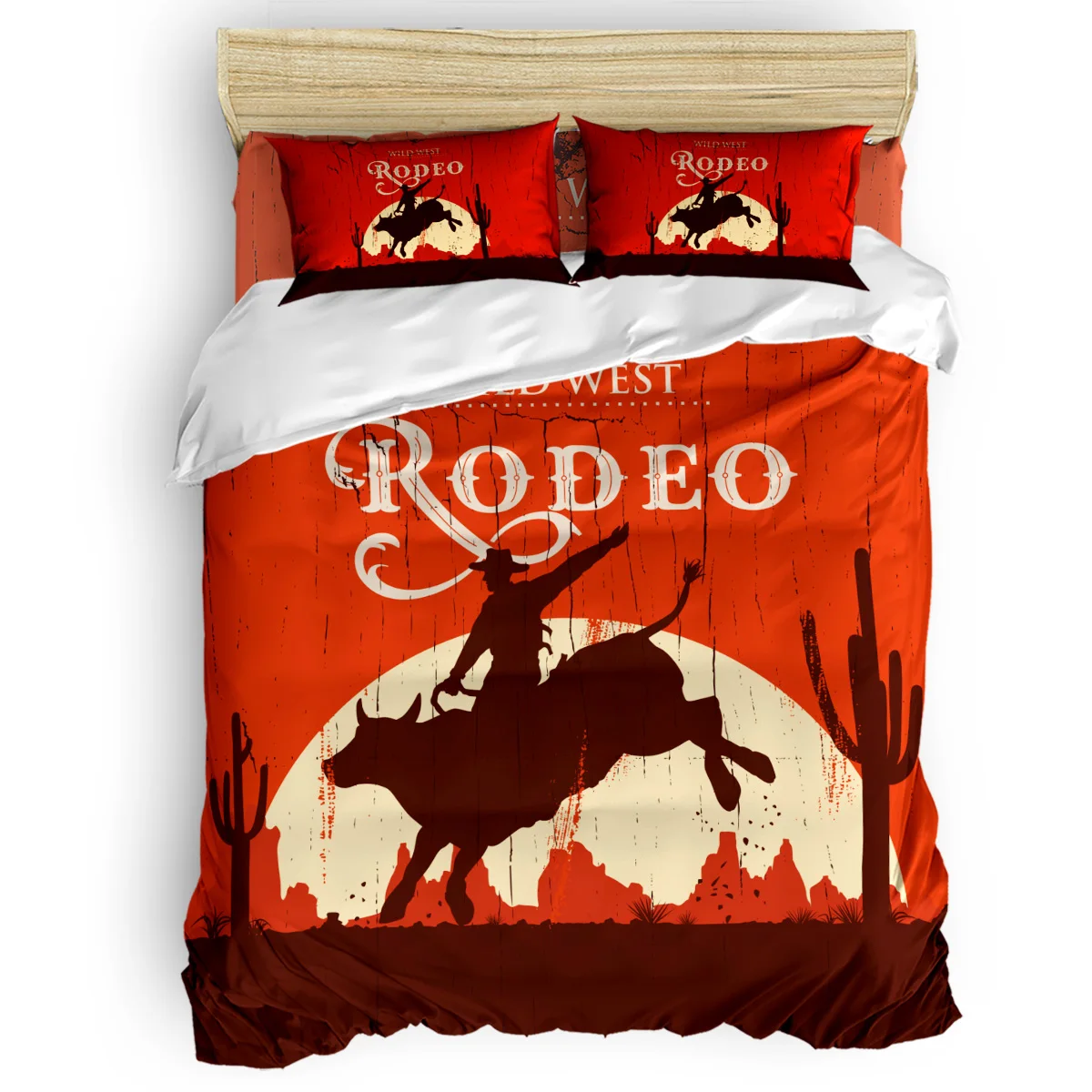 Wild West Rodeo 3 Piece Bedding Sets Quilt Bedding Set Polyester Fabric Machine Washable Comforter Sets Easter Sunday Mother's
Wild West Rodeo 3 Piece Bedding Sets Quilt Bedding Set Polyester Fabric Machine Washable Comforter Sets Easter Sunday Mother's