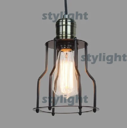 Pendant lamp LOFT edison chandelier lighting Vintage CAGE FILAMENT PENDANT industrial lighting Edison-style filament bulb black
Pendant lamp LOFT edison chandelier lighting Vintage CAGE FILAMENT PENDANT industrial lighting Edison-style filament bulb black
