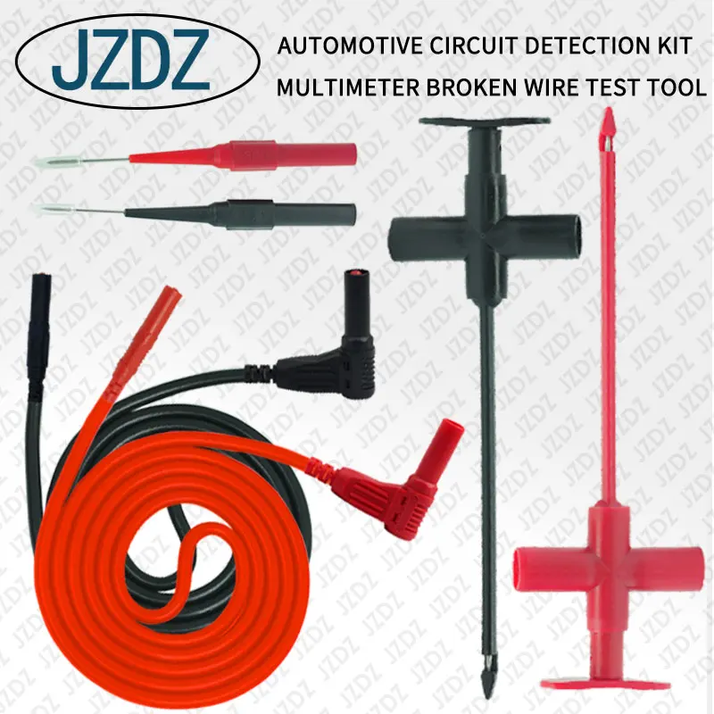 JZDZ 4mm banana plug test pin, broken wire hook test kit used for automotive circuit test multimeter
JZDZ 4mm banana plug test pin, broken wire hook test kit used for automotive circuit test multimeter