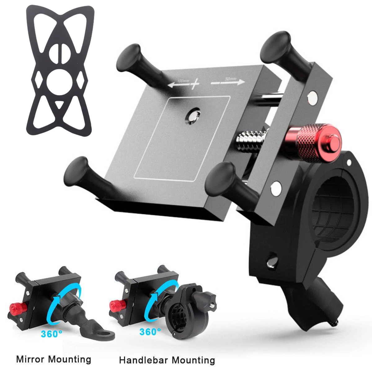 Motorcycle Handlebar Bike Mobile Cell Phone Mount Holder Support Telephone Moto GPS Bicycle Silicone X-grip Mobile Phone Stand
Motorcycle Handlebar Bike Mobile Cell Phone Mount Holder Support Telephone Moto GPS Bicycle Silicone X-grip Mobile Phone Stand