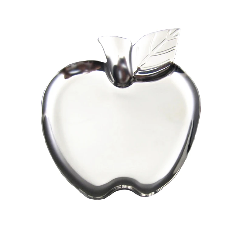 304 Stainless Steel Creative Apple Heart Shape Plate Mirror Polished Fruit Snack Dish Solid Food Tray Tableware Christmas gift
304 Stainless Steel Creative Apple Heart Shape Plate Mirror Polished Fruit Snack Dish Solid Food Tray Tableware Christmas gift
