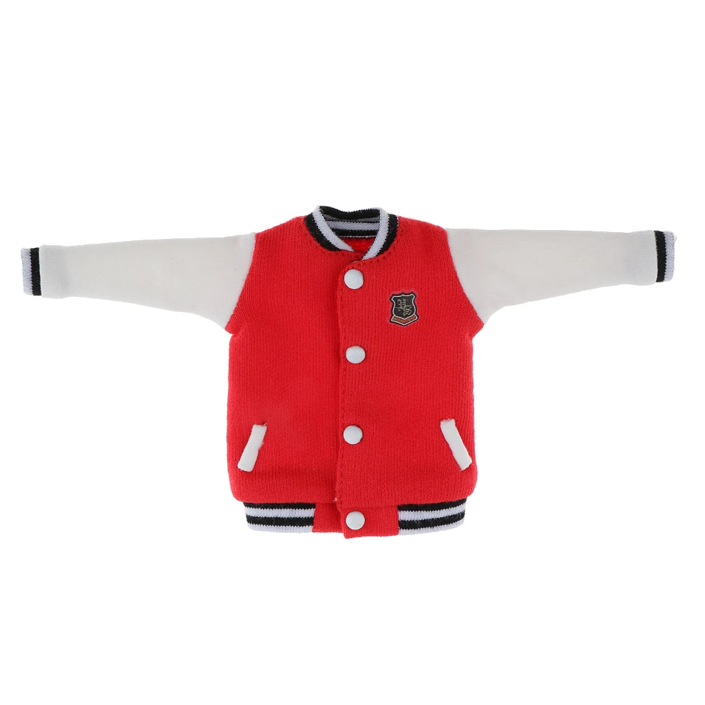 Adorable Doll Casual Baseball Clothing Uniform Doll Clothes for 12'' 1/6 Blythe Doll Dollfle Dress Up Red Dolls Accessories
Adorable Doll Casual Baseball Clothing Uniform Doll Clothes for 12'' 1/6 Blythe Doll Dollfle Dress Up Red Dolls Accessories