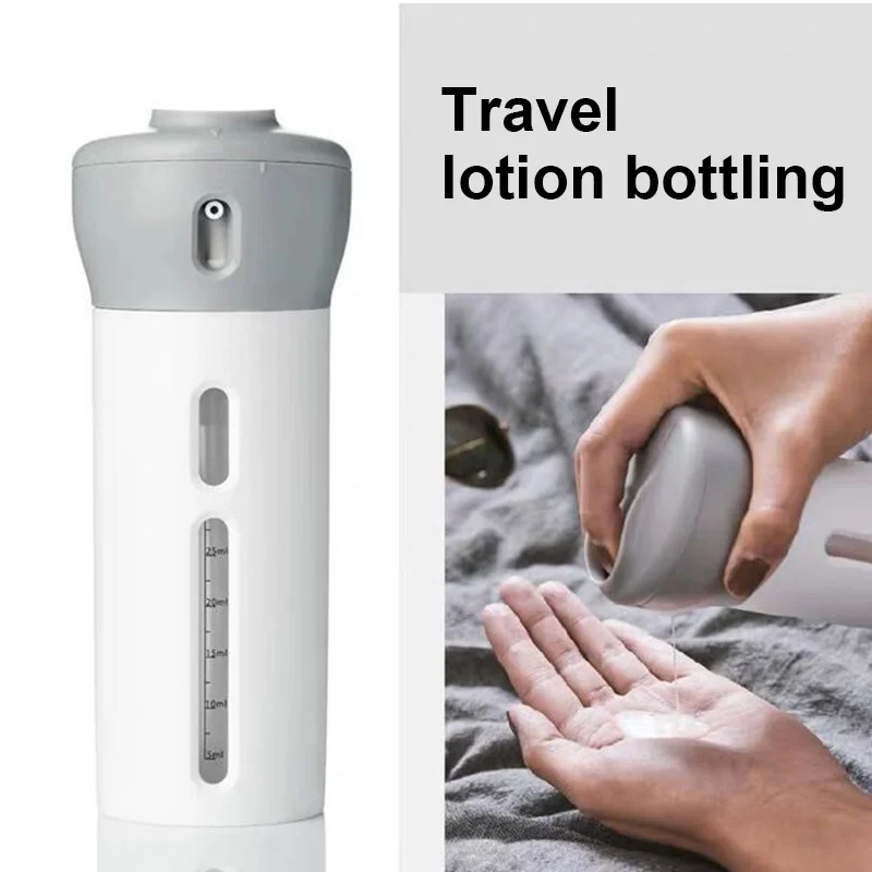 New Four-in-one Emulsion Sub-bottle Travel Liquid Storage Shampoo Bath Set Rotary Extrusion Portable Sub-packing Squeeze Bottle
New Four-in-one Emulsion Sub-bottle Travel Liquid Storage Shampoo Bath Set Rotary Extrusion Portable Sub-packing Squeeze Bottle