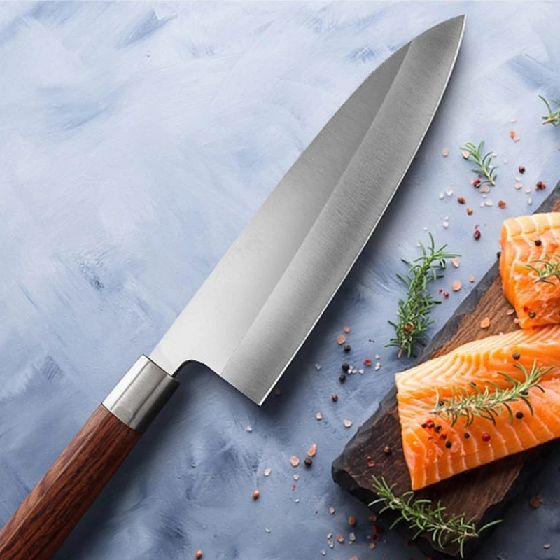 Professional Kitchen Knife Japanese Fish Deba Knives Stainless Steel Fillet Chef Knife Filleting Cook Salmon Japan Style Knife
Professional Kitchen Knife Japanese Fish Deba Knives Stainless Steel Fillet Chef Knife Filleting Cook Salmon Japan Style Knife