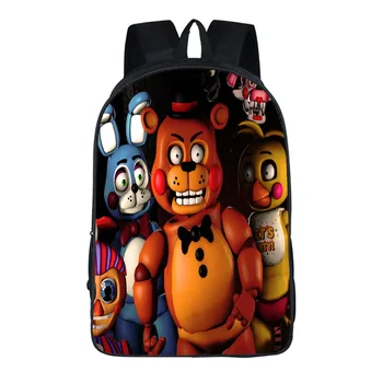 Five Nights at Freddy Backpack Women Men FNAF School Bags Teenager Kids Bagpack Five Nights at Freddys Bag Children Book Bags
Five Nights at Freddy Backpack Women Men FNAF School Bags Teenager Kids Bagpack Five Nights at Freddys Bag Children Book Bags