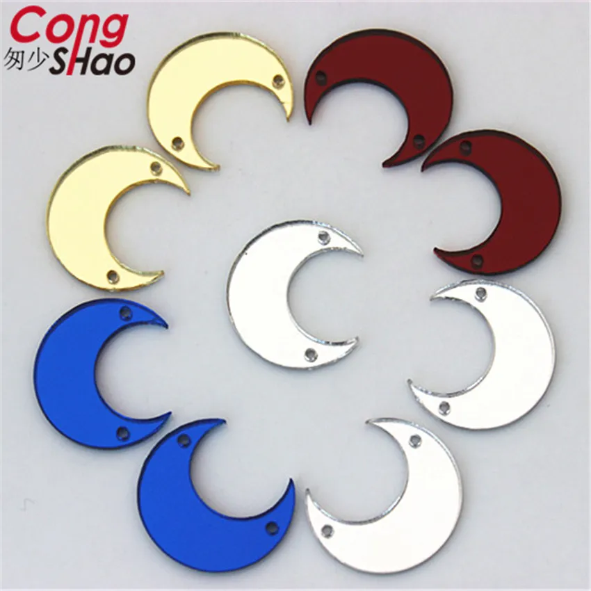 Cong Shao 20mm 20Pcs Top Quality Moon mirror sew on rhinestones with holes flat back Acrylic Sew-on Stone for costume trim 8Y778
Cong Shao 20mm 20Pcs Top Quality Moon mirror sew on rhinestones with holes flat back Acrylic Sew-on Stone for costume trim 8Y778