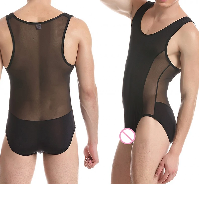 Sexy Men Undershirts Bodysuits Gay Shirts Transparent Singlet Men Wrestling Breathable Jumpsuits Teddies Gay Underwear
Sexy Men Undershirts Bodysuits Gay Shirts Transparent Singlet Men Wrestling Breathable Jumpsuits Teddies Gay Underwear