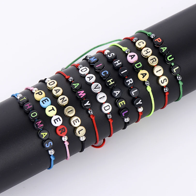 Perlenarmband Name Personalisierte