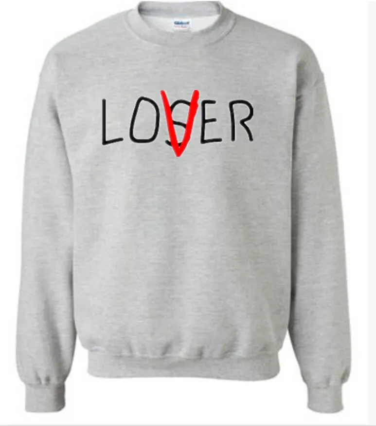 Pkorli It Loser Crewneck Sweatshirt Women Men Casual Movie Loser Lover Hoodie Inspired By Stephen King'S Pennywise Hooded
Pkorli It Loser Crewneck Sweatshirt Women Men Casual Movie Loser Lover Hoodie Inspired By Stephen King'S Pennywise Hooded