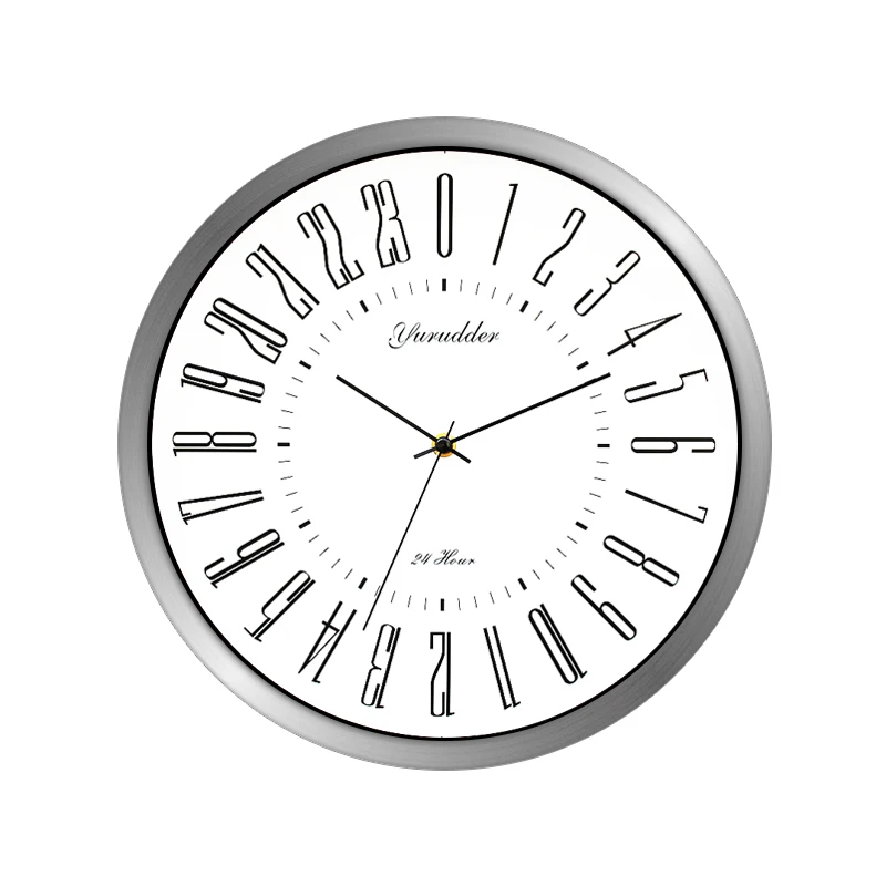 Newest 24 Hour Dial Design 2 Living Room 12 Inches Step Metal Frame Modern Fashion Decorative Round Wall clock
Newest 24 Hour Dial Design 2 Living Room 12 Inches Step Metal Frame Modern Fashion Decorative Round Wall clock