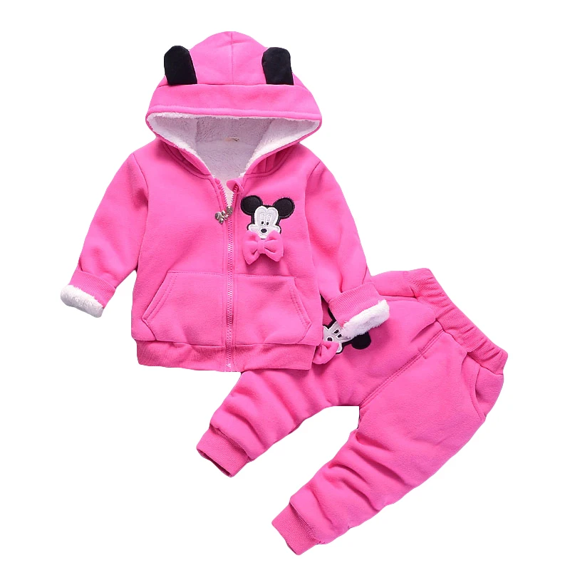 Baby Girls Minnie Clothing Sets Kids Girls Winter Thicken Cotton Long Sleeve Warm Outerwear+Pants Suit Toddler Set For 1-4 Years
Baby Girls Minnie Clothing Sets Kids Girls Winter Thicken Cotton Long Sleeve Warm Outerwear+Pants Suit Toddler Set For 1-4 Years