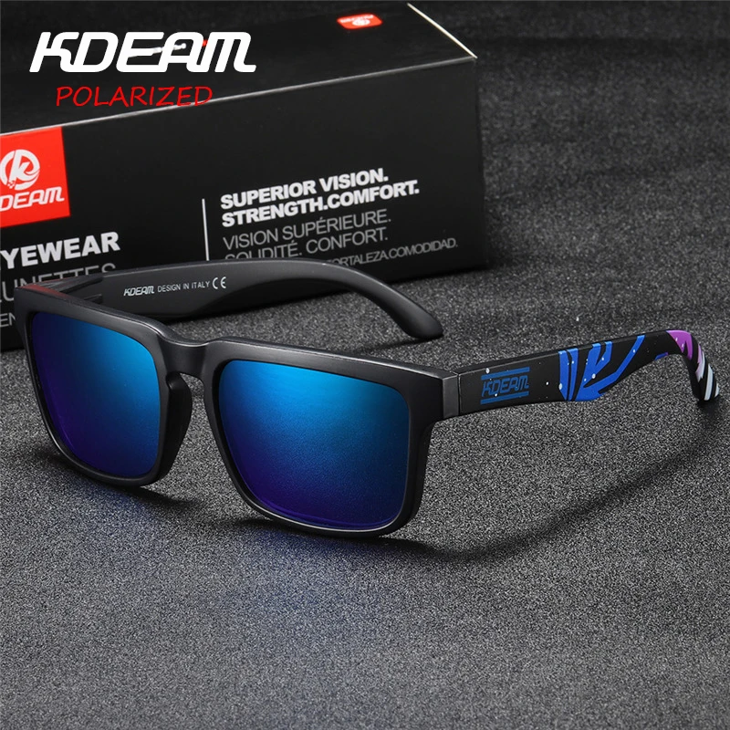 Mirrored Sunglasses Men Polarized Sun Glasses Square Goggles Women Polaroid HD lens With Box lentes de sol KDEAM 11 colors UV400
Mirrored Sunglasses Men Polarized Sun Glasses Square Goggles Women Polaroid HD lens With Box lentes de sol KDEAM 11 colors UV400