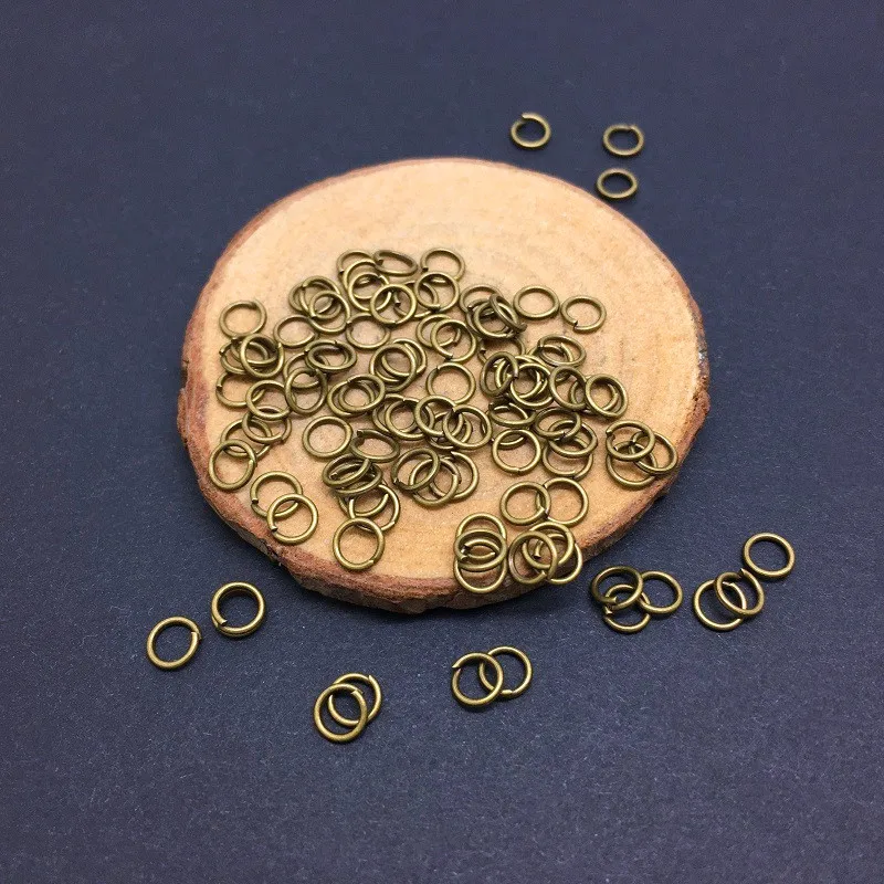 LEENAHAR-Lot of 200pcs Wholesale Antique Bronze Tone Open Jump Rings Round Iron Split Rings for DIY Bracelet Jewelry Makings 
LEENAHAR-Lot of 200pcs Wholesale Antique Bronze Tone Open Jump Rings Round Iron Split Rings for DIY Bracelet Jewelry Makings