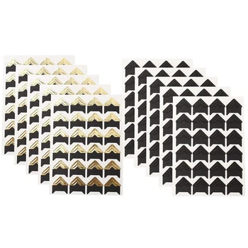 10 Sheets Photo Corners Self Adhesive Stickers, Photo Mounting Paper Corner Stickers For Diy Scrapbook Albums
10 Sheets Photo Corners Self Adhesive Stickers, Photo Mounting Paper Corner Stickers For Diy Scrapbook Albums
