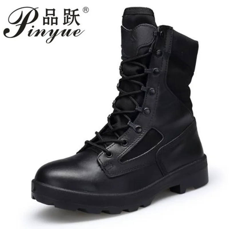 Military Outdoor Men's Anti-slip Desert Combat Safety Work Boots Shoes Men High Top Army Tactical Boots Botas Hombre 
Military Outdoor Men's Anti-slip Desert Combat Safety Work Boots Shoes Men High Top Army Tactical Boots Botas Hombre