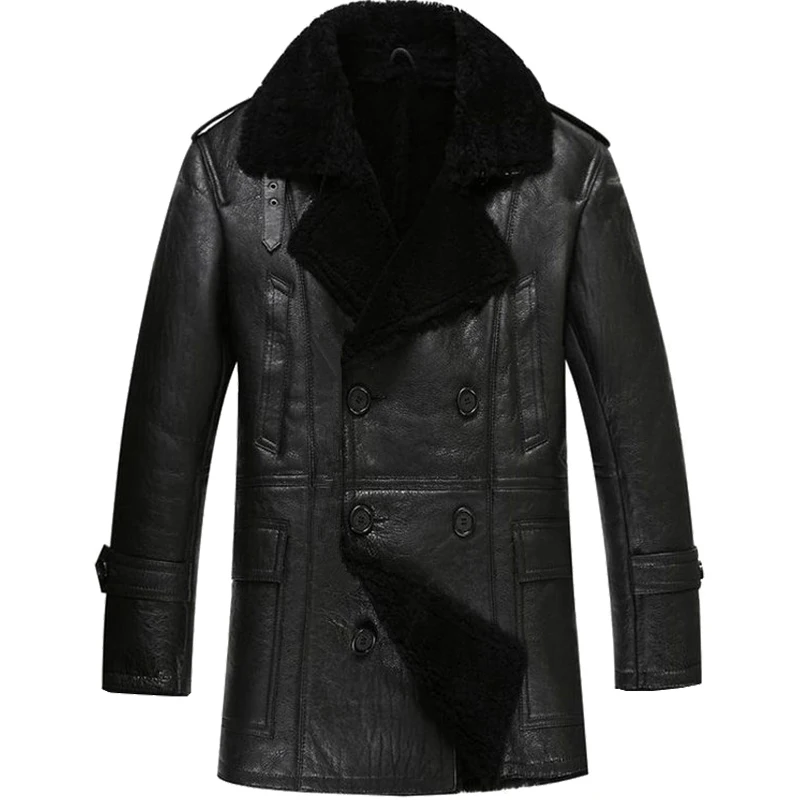 Leather Jacket Real Fur Coat Sheep Shearling Fur Coat Men Short Winter Coat Men Wool Jacket 2019 Veste Homme 158 YY725
Leather Jacket Real Fur Coat Sheep Shearling Fur Coat Men Short Winter Coat Men Wool Jacket 2019 Veste Homme 158 YY725