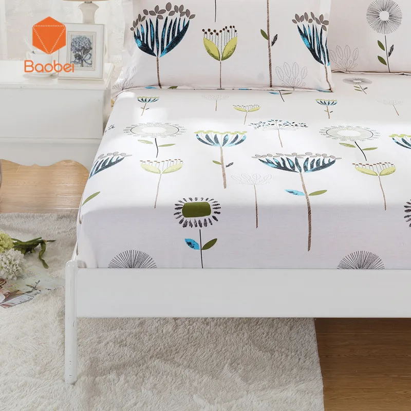 100% Cotton 1Pcs Fitted Sheet Deep 30cm Mattress Cover Printing Bedding Linens Bed Sheets With Elastic Band Pillowcase 48x74cm
100% Cotton 1Pcs Fitted Sheet Deep 30cm Mattress Cover Printing Bedding Linens Bed Sheets With Elastic Band Pillowcase 48x74cm