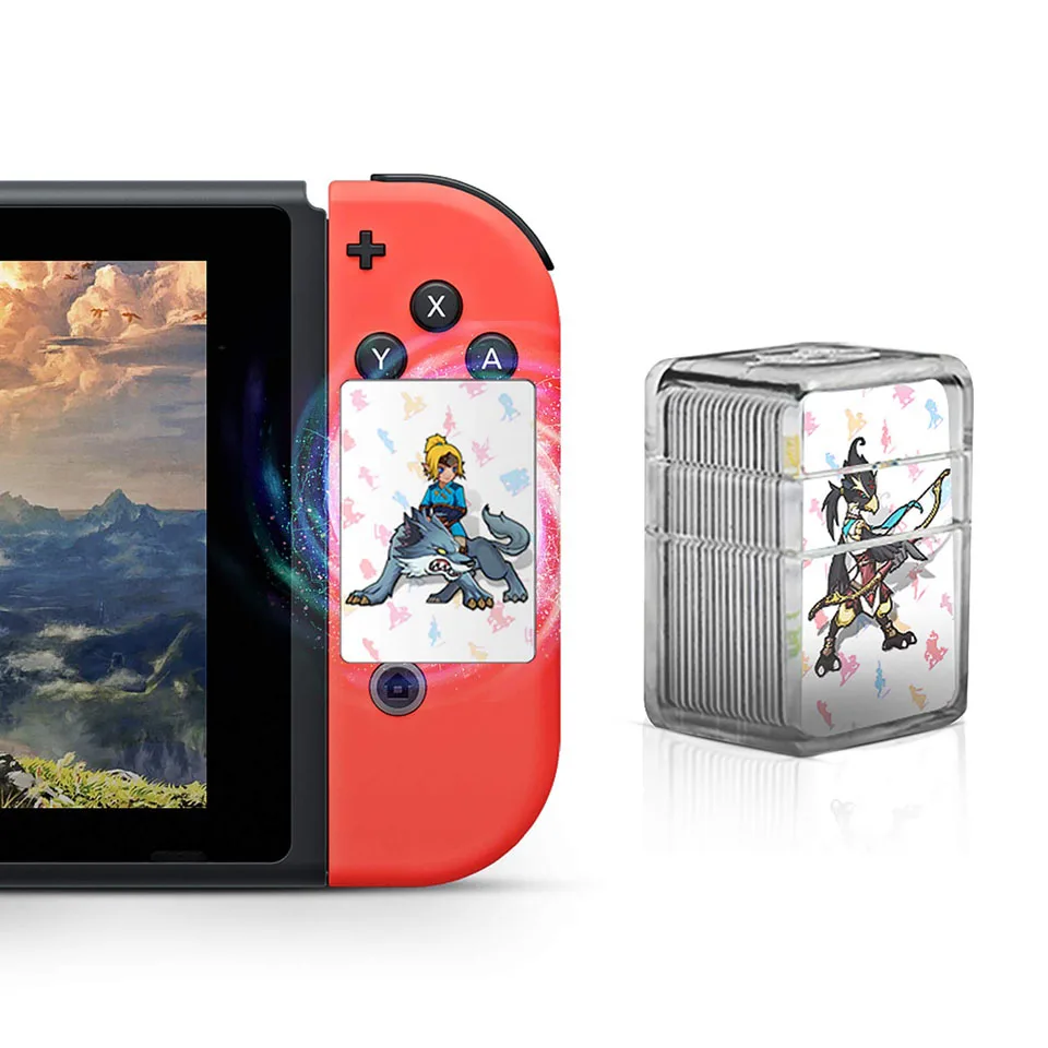 23Pcs NFC Tag Game Cards with Crystal Case for the Legend of Zelda Breath of the Wild NS Switch for Amiibo Game Card
23Pcs NFC Tag Game Cards with Crystal Case for the Legend of Zelda Breath of the Wild NS Switch for Amiibo Game Card