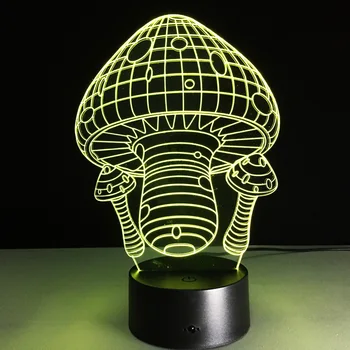 Girl baby Gift 3D Mushroom Lamp RC remote 7 color change LED Night Light Child Kids Desk Table Desk Bedroom Toy Lighting Gifts
Girl baby Gift 3D Mushroom Lamp RC remote 7 color change LED Night Light Child Kids Desk Table Desk Bedroom Toy Lighting Gifts